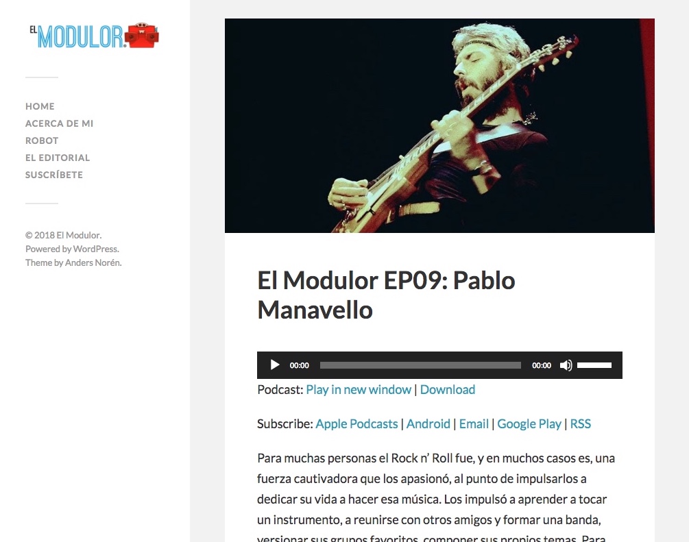 Manavello - podcaste El Modulor